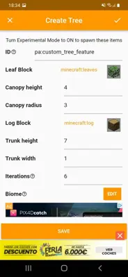 Minecraft Addons Maker android App screenshot 0